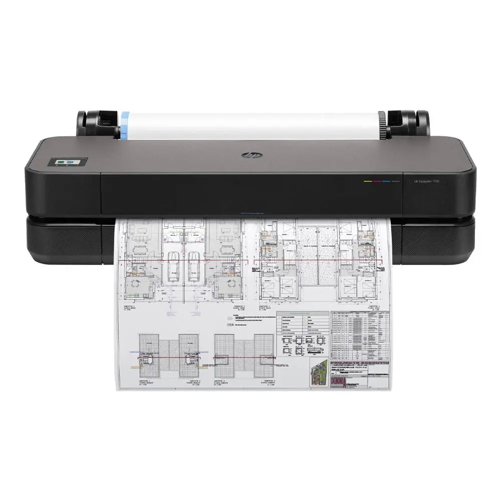 Impressora Plotter HP 24 Pols Designjet T250 Rede USB Wi-fi Bivolt - 5HB06D#AC4 Truedata