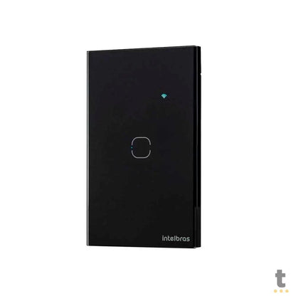 Interruptor Intelbras Smart Wi-Fi Touch 1 Tecla EWS 1001 Preto - 4850014 Truedata