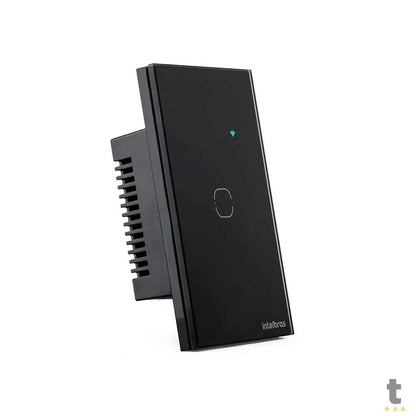 Interruptor Intelbras Smart Wi-Fi Touch 1 Tecla EWS 1001 Preto - 4850014 Truedata