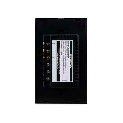 Interruptor Intelbras Smart Wi-Fi Touch 1 Tecla EWS 1001 Preto - 4850014 Truedata