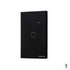 Interruptor Intelbras Smart Wi-Fi Touch 1 Tecla EWS 1001 Preto - 4850014 Truedata