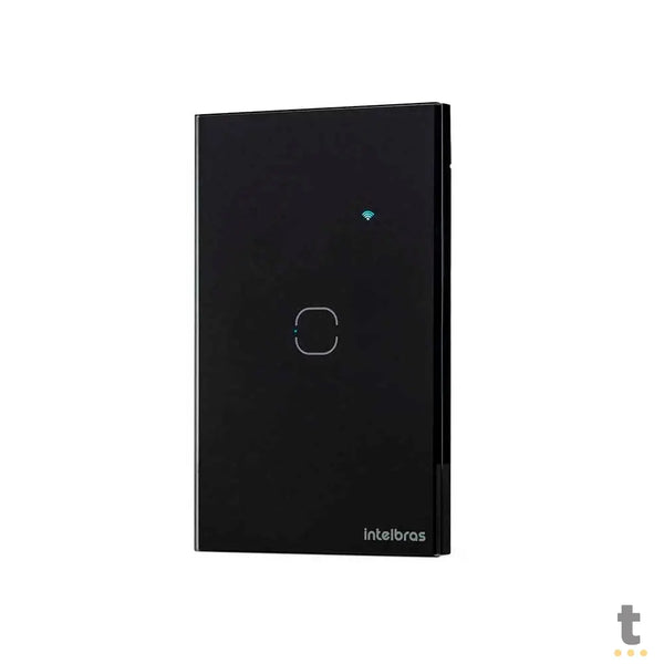 Interruptor Intelbras Smart Wi-Fi Touch 1 Tecla EWS 1001 Preto - 4850014