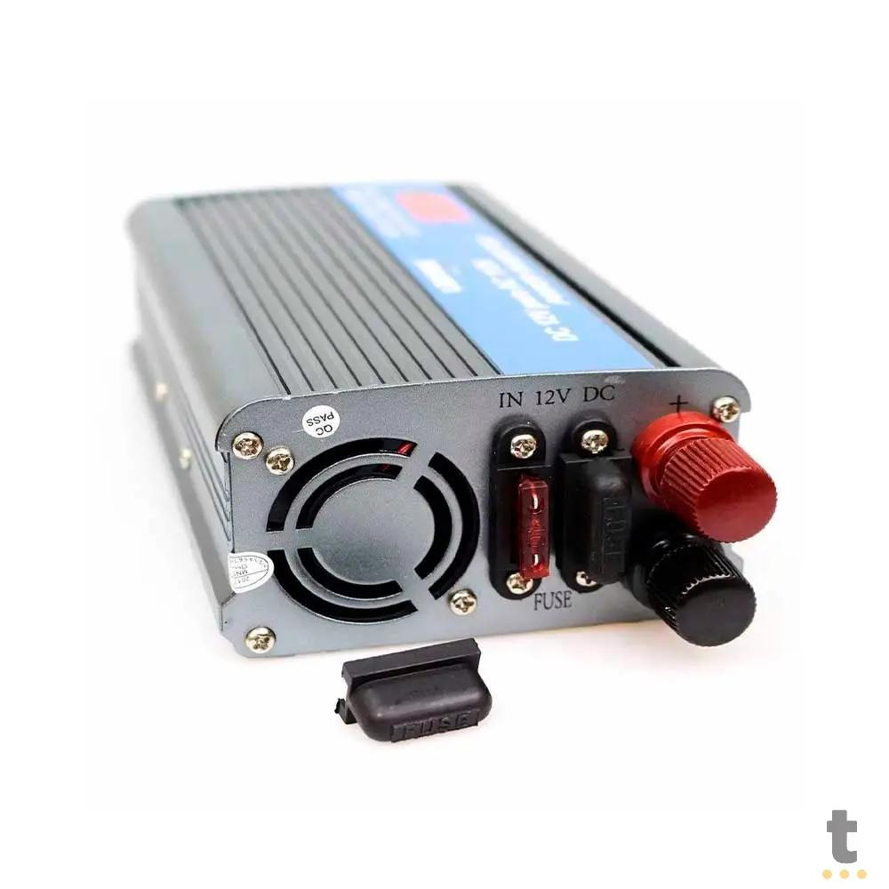 Inversor De Potência 12v Para 110v Veicular 1000w Leboss LB-521 Saida Ac Truedata