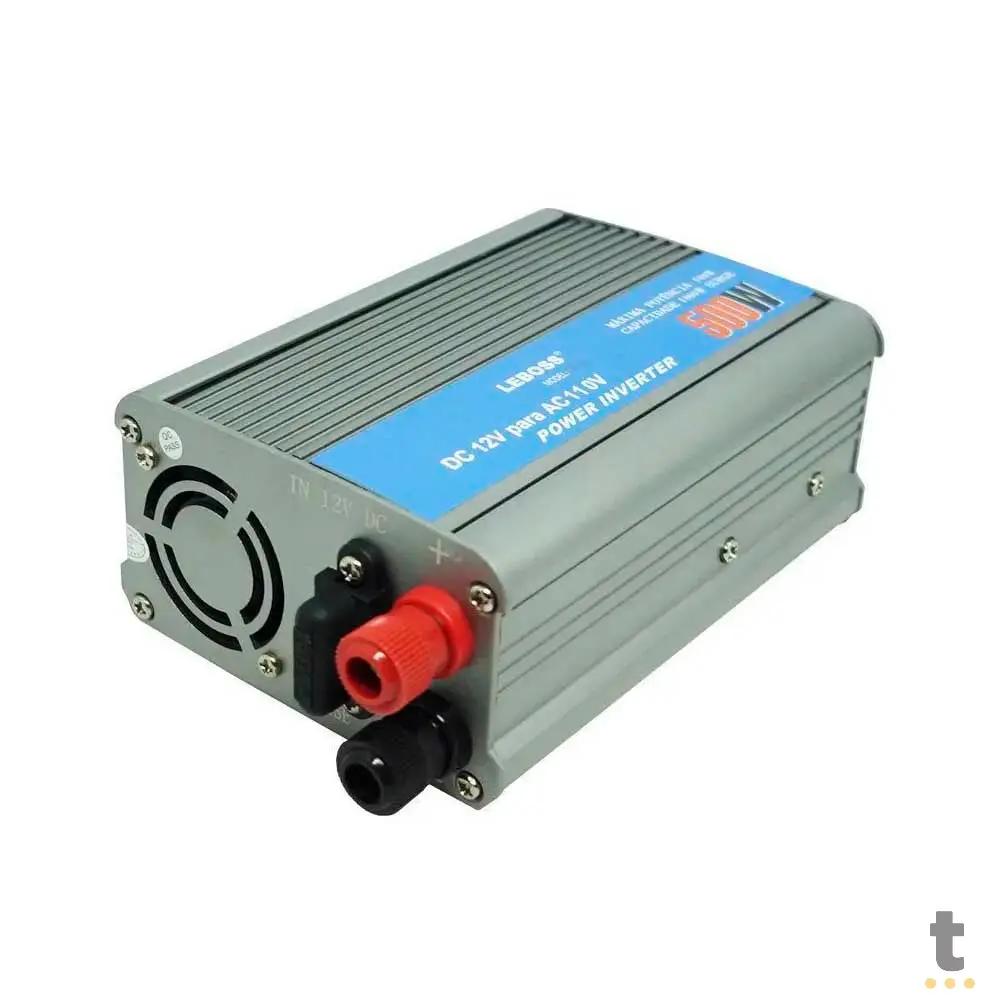 Inversor De Potência 12v Para 110v Veicular 500w Leboss LB-507 Saida Ac Truedata