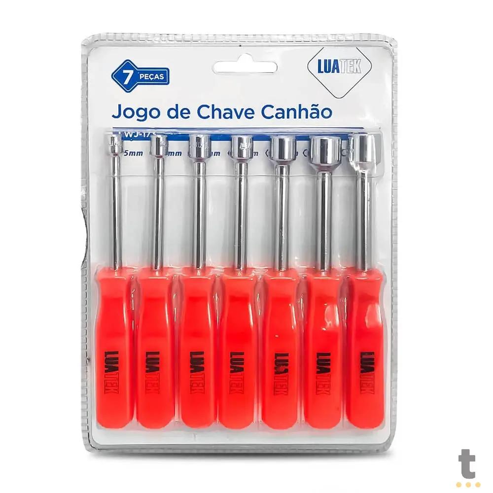 Jogo de Chaves Canhão 7 Peças Luatek - LWJ-173 Truedata