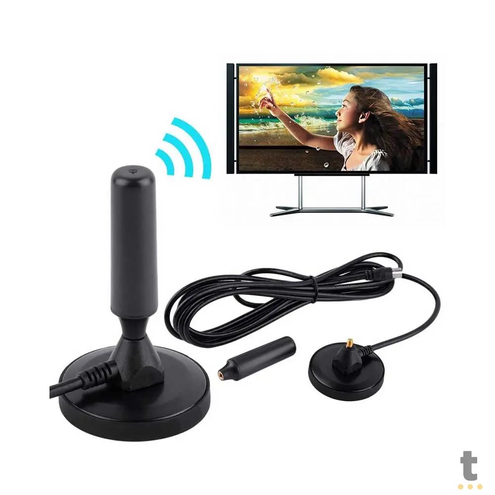 Kit Antena Externa TV Digital VHF/UHF/FM/HDTV Truedata