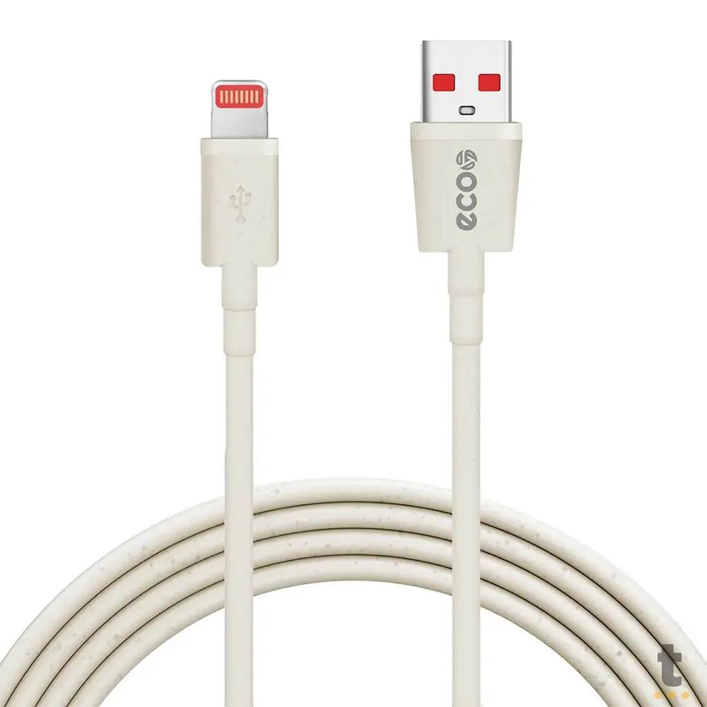 Kit Carregador de Parede 2 USB + Cabo Micro USB P/ Lightning Iphone Ecoo 1m GShield - GS-6783 Truedata