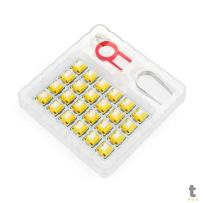 Kit Com 24 Switches Para Teclado Mecanico Redragon Bullet B - A113B Truedata