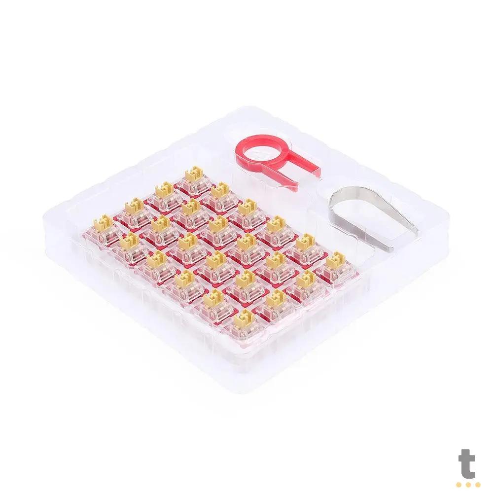 Kit Com 24 Switches Para Teclado Mecanico Redragon Bullet F - A113F Truedata