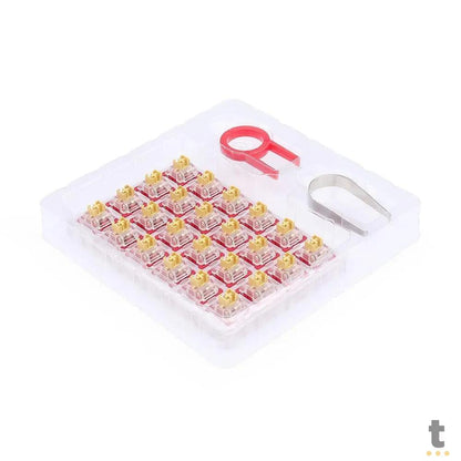 Kit Com 24 Switches Para Teclado Mecanico Redragon Bullet F - A113F Truedata