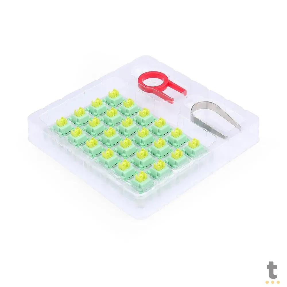 Kit Com 24 Switches Para Teclado Mecanico Redragon Bullet QT - A113QT Truedata