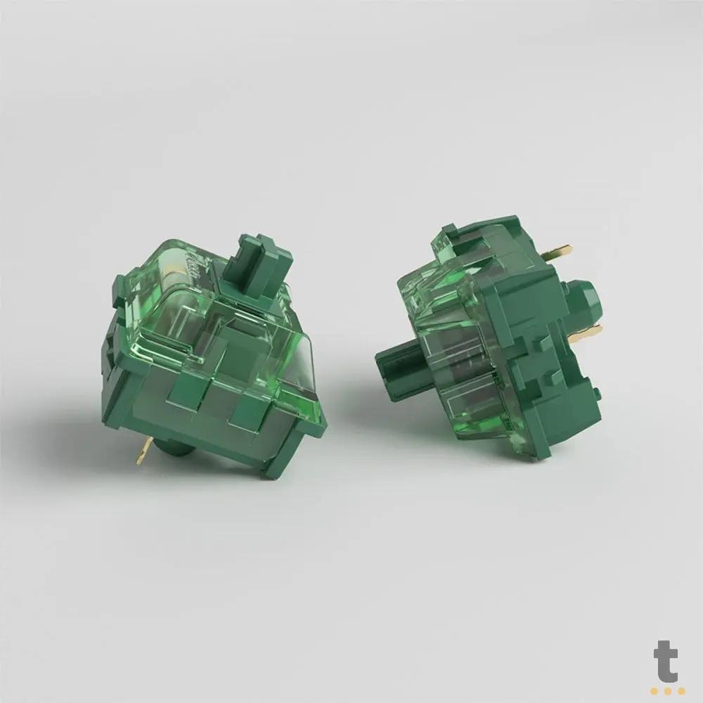 Kit Com 45 Switches Para Teclado Mecanico Akko Linear Matcha Green Truedata