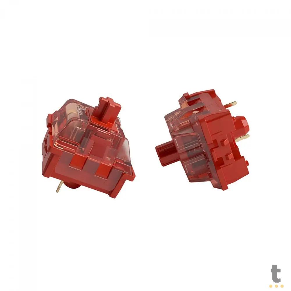 Kit Com 45 Switches Para Teclado Mecanico Akko Linear Radiant Red Truedata