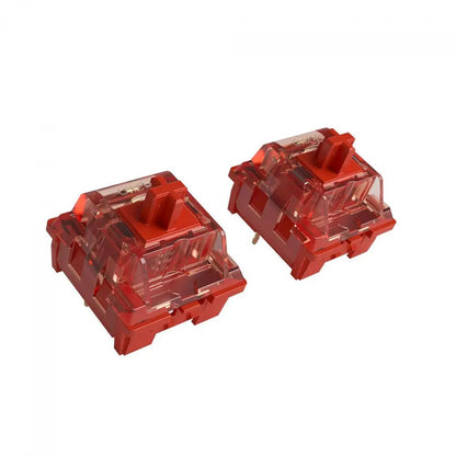 Kit Com 45 Switches Para Teclado Mecanico Akko Linear Radiant Red Truedata