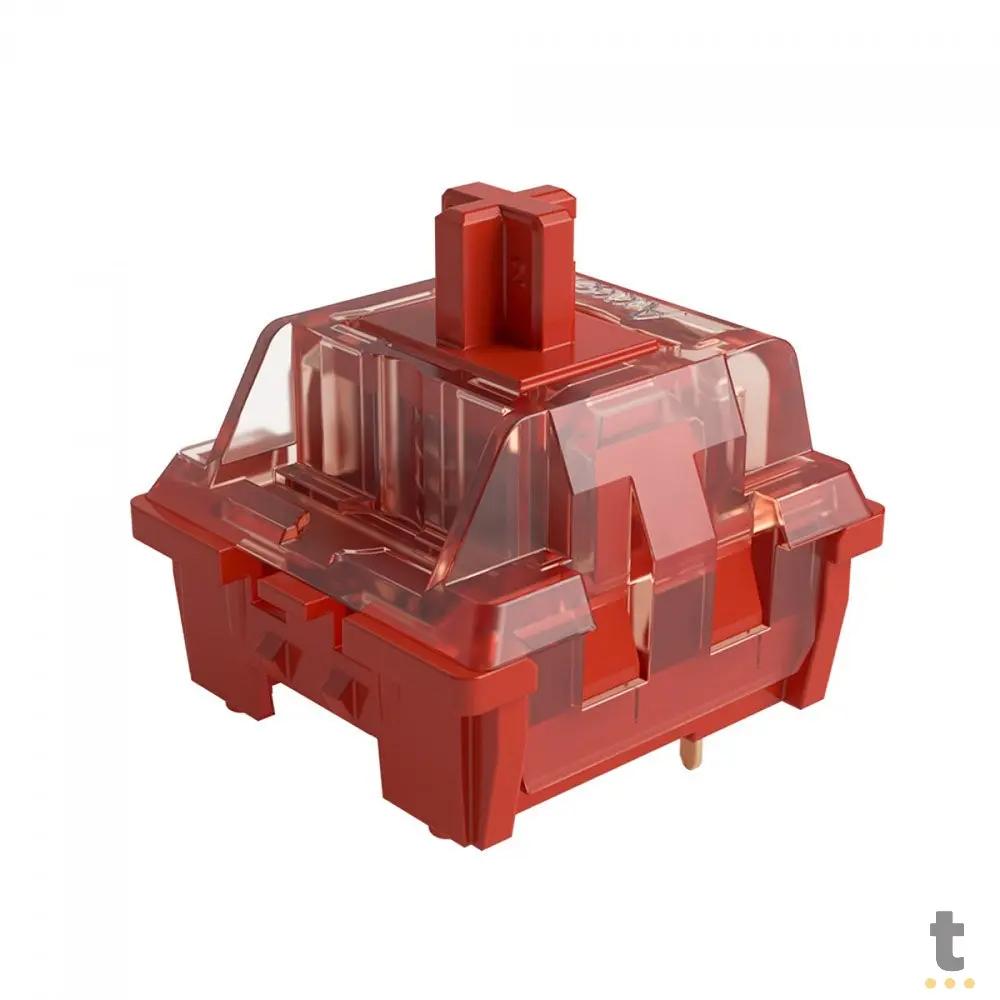 Kit Com 45 Switches Para Teclado Mecanico Akko Linear Radiant Red Truedata