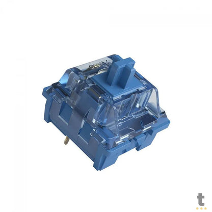 Kit Com 45 Switches Para Teclado Mecanico Akko Tactile Ocean Blue Truedata