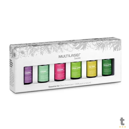Kit Com 6 Óleos Essenciais 10ml Cada Multi P/ Aromatizador - HC165 Truedata