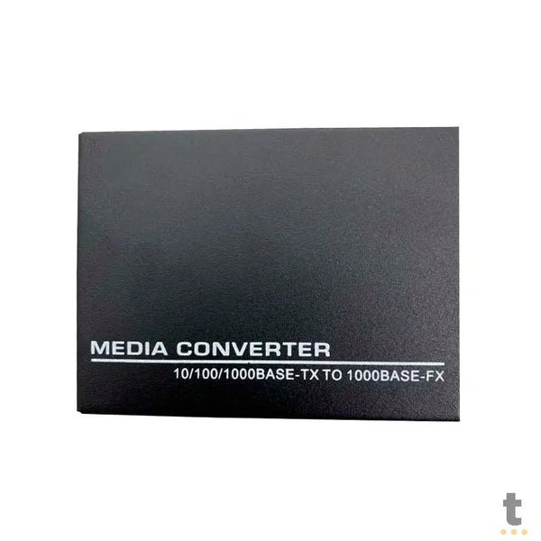 Kit Conversor de Midia Óptico (Par) Monomodo Gigabit 35SM 20KM 1F SC Flexmedia - MCFO/ETHFG35S20