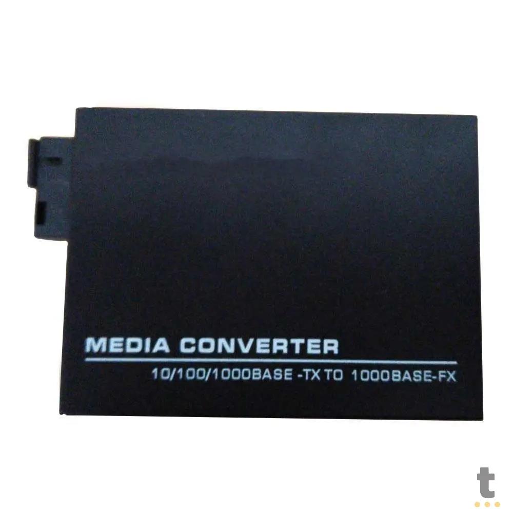 Kit Conversor de Midia Óptico (Par) Multimodo 10/100 35SM 20KM 1 Fibra Flexmedia - MCFO/ETHFX53S20 Truedata