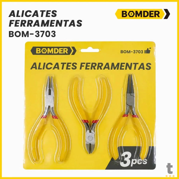 Kit De Alicates Bomder - BOM-3703