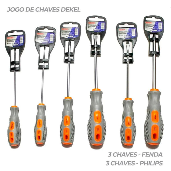 Kit De Ferramentas Dekel - DT60KCA