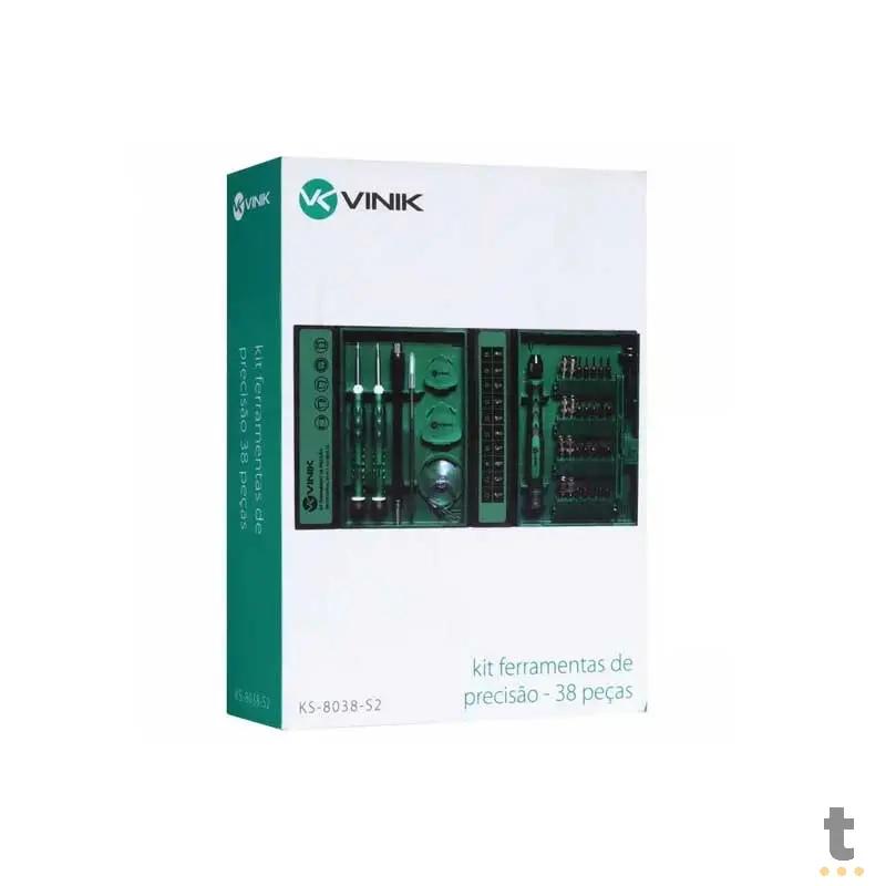 Kit De Ferramentas de Precisão Profissional 38 Peças - KS-8038-S2 Truedata