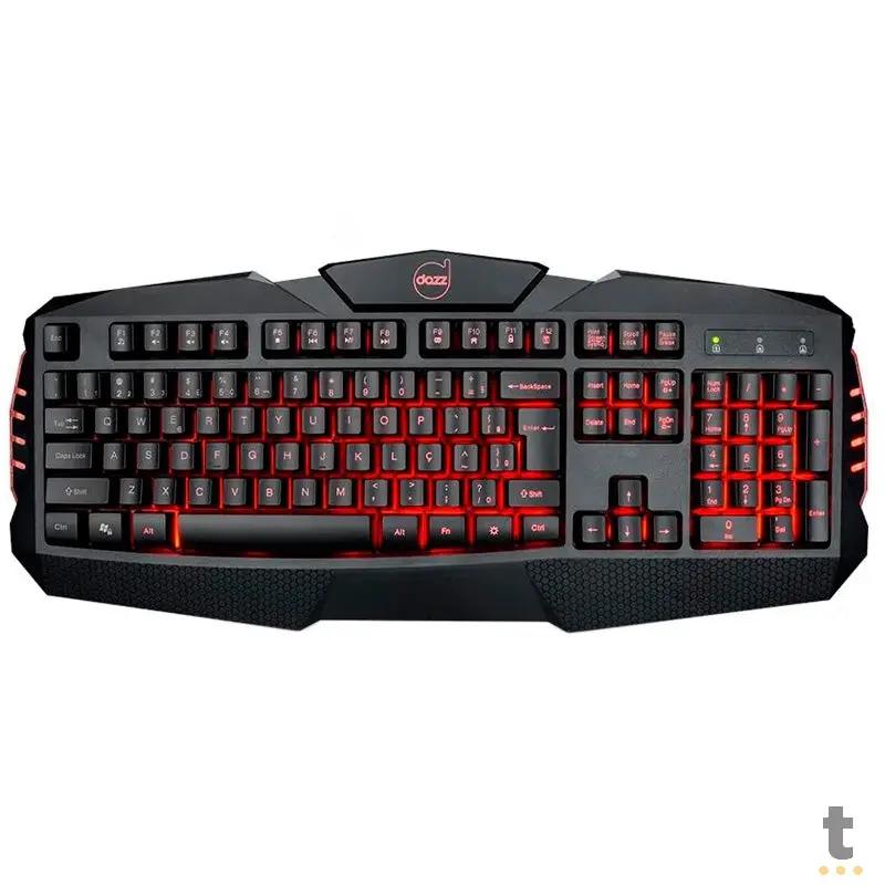 Kit Gamer Dazz Arsenal Teclado + Mouse + Headset + Mousepad - 625237 Truedata