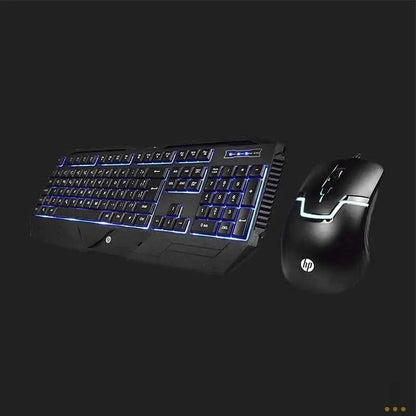 Kit Gamer Hp Teclado  + Mouse 1600Dpi Preto - Gk1100 Truedata