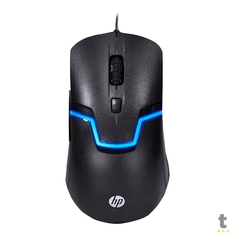 Kit Gamer Hp Teclado  + Mouse 1600Dpi Preto - Gk1100 Truedata