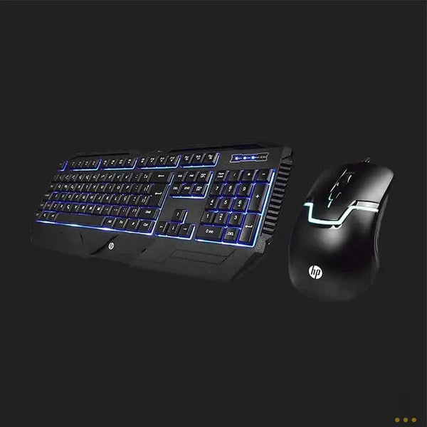 Kit Gamer Hp Teclado  + Mouse 1600Dpi Preto - Gk1100