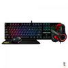 Kit Gamer KWG Draco E1A - Teclado + Mouse + Headset + Mousepad Truedata