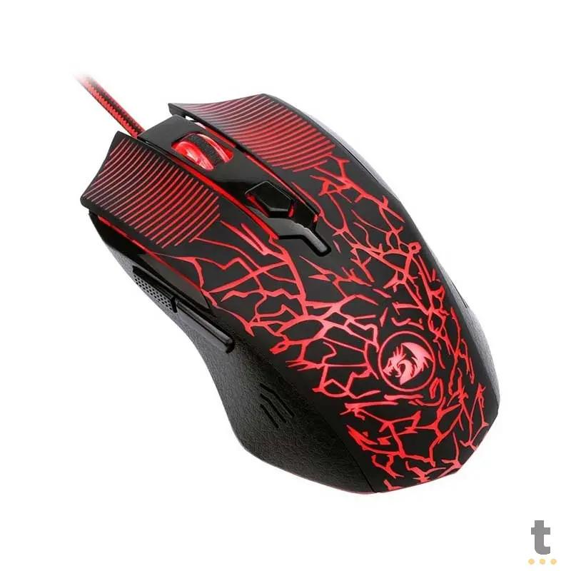 Kit Gamer Redragon S107 - Teclado Fullsized RGB + Mouse 6 botoes + Mousepad Gamer Truedata