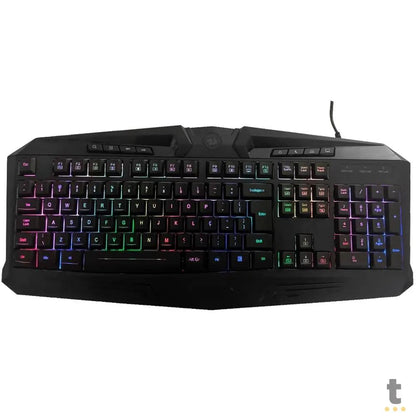 Kit Gamer Redragon S112 - Teclado Harpe RGB + Mouse Centrophorus + Headset Scylla + Mousepad Gamer Truedata