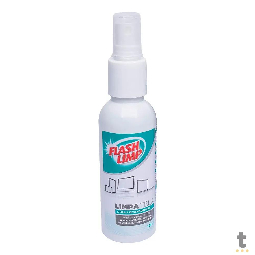 Kit Limpa Tela Flash Limp Microfibra C/ 2 Esponjas Truedata