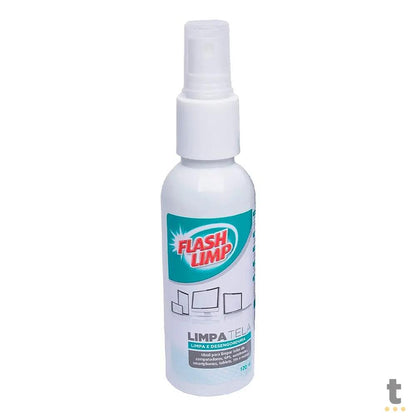 Kit Limpa Tela Flash Limp Microfibra C/ 2 Esponjas Truedata