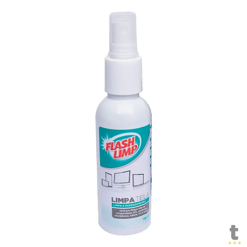 Kit Limpa Tela Flash Limp Microfibra C/ 2 Esponjas Truedata