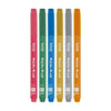 Kit Marcador Artistico Keep Metallic Brush C/ 5 Unidades Multicores Efeito Brilhante - MR057 Truedata