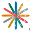 Kit Marcador Artistico Keep Metallic Brush C/ 5 Unidades Multicores Efeito Brilhante - MR057 Truedata