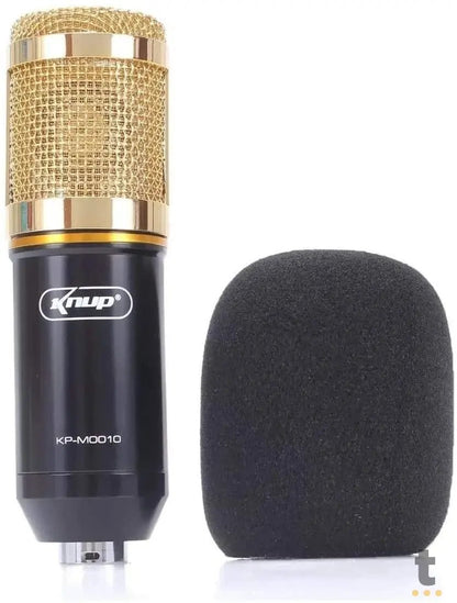 Kit Microfone Condensador Knup Kp-M0010 Truedata