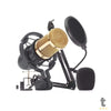 Kit Microfone Condensador Knup Kp-M0010 Truedata