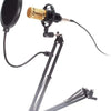 Kit Microfone Condensador Knup Kp-M0010 Truedata