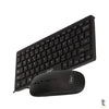 Kit Mini Teclado Multimídia E Mouse Com Fio Knup USB - TE122 Truedata
