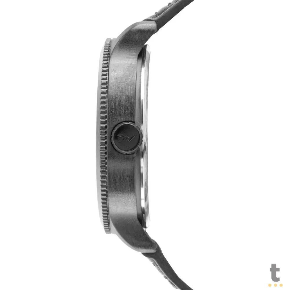 Kit Relógio de Pulso Condor Preto C/ Pulseira em Aço Preto C/ Canivete - CO2115MYU/K5P Truedata