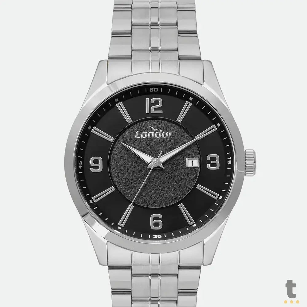 Kit Relógio de Pulso Condor em Aço C/ Canivete - CO2115MWV/K4P Truedata