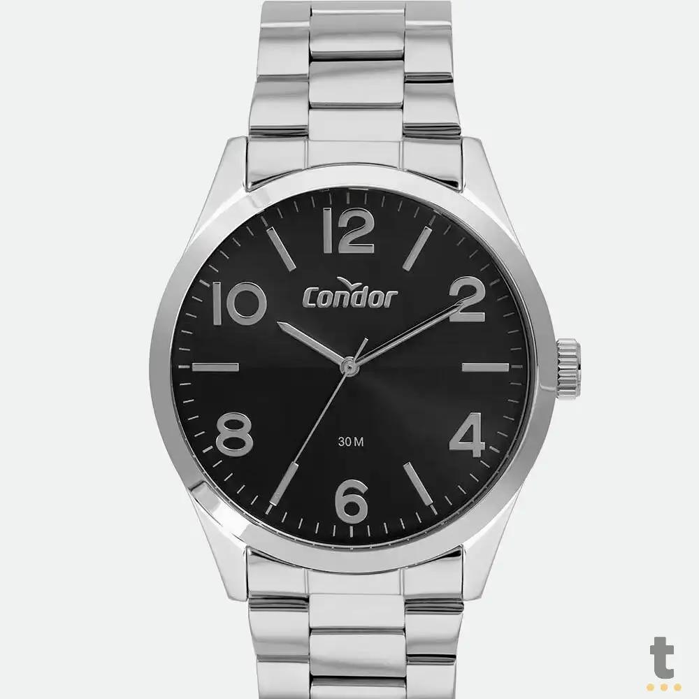 Kit Relógio de Pulso Condor em Aço C/ Carteira - CO2035NDV/K3P Truedata