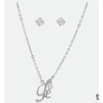 Kit Relógio de Pulso Condor em Aço C/ Colar e Brincos - CO2034AH/K4K Truedata