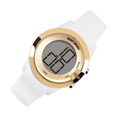 Kit Relógio de Pulso Mormaii em Silicone Branco + 2 Pulseiras - MO13001E/K8B Truedata