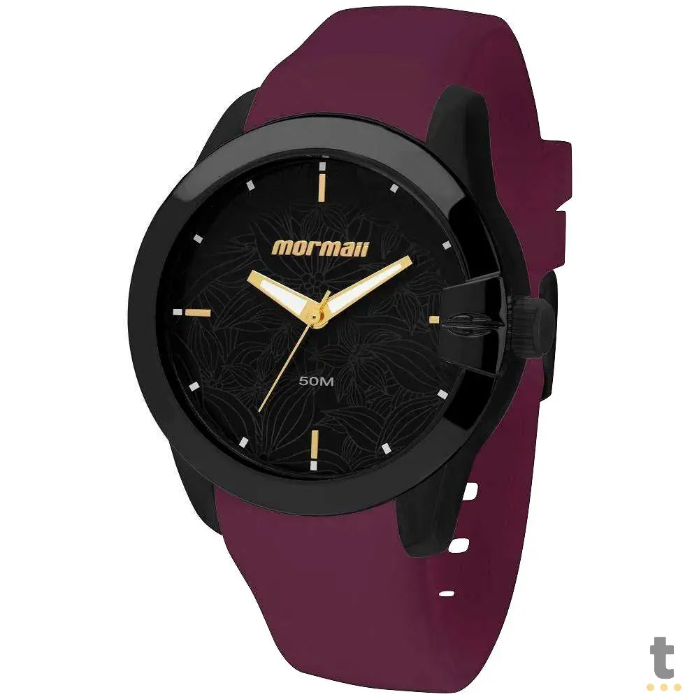 Kit Relógio de Pulso Mormaii em Silicone Roxo + 2 Pulseiras - MO2036IV/K8N Truedata