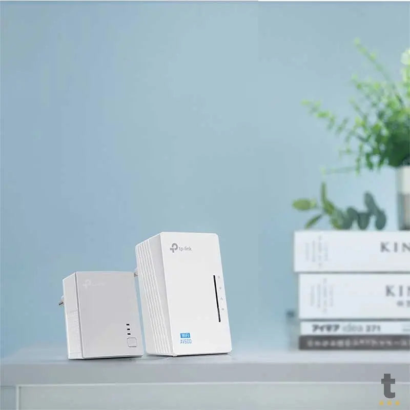 Kit Repetidor Extensor Wireless Tp-Link AV600 Powerline 300Mbps - TL-WPA4220KIT Truedata