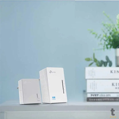 Kit Repetidor Extensor Wireless Tp-Link AV600 Powerline 300Mbps - TL-WPA4220KIT Truedata